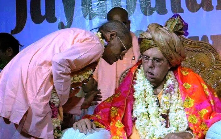 Jayapataka Swami rejected by his own disciple